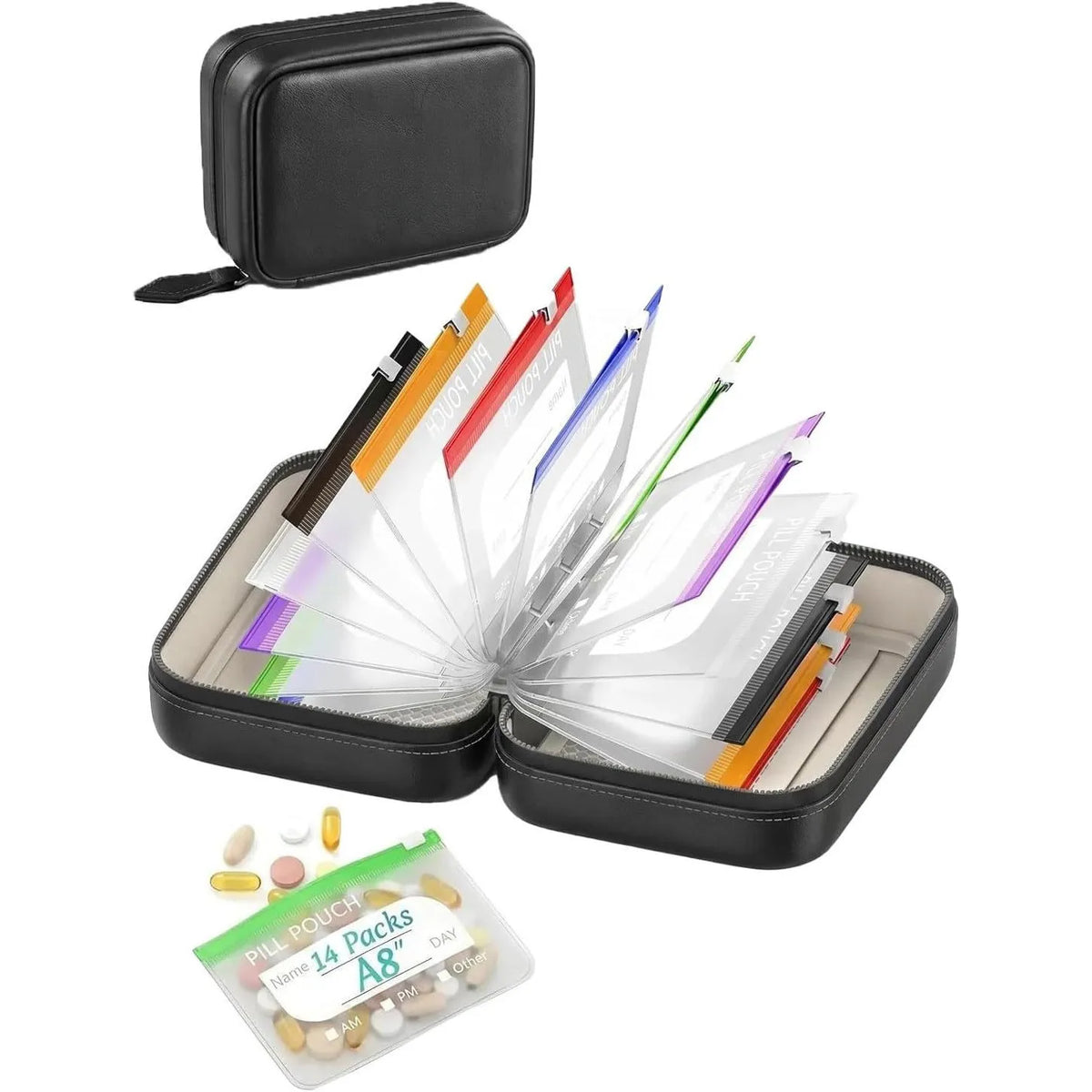 π Waterproof Pill Pouch Set β Organize Your Week in Seconds
