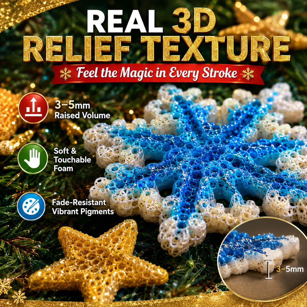 🔥 BUY 1 SET,GET 1 SET FREE(2 Sets / 12 Pens) | 3D Popcorn Art Pens ✨