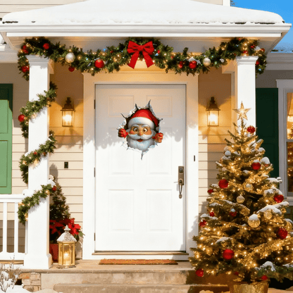 🎄Christmas offer 49% OFF🔥3D wall-breaking Santa Claus sticker