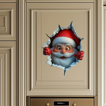 🎄Christmas offer 49% OFF🔥3D wall-breaking Santa Claus sticker