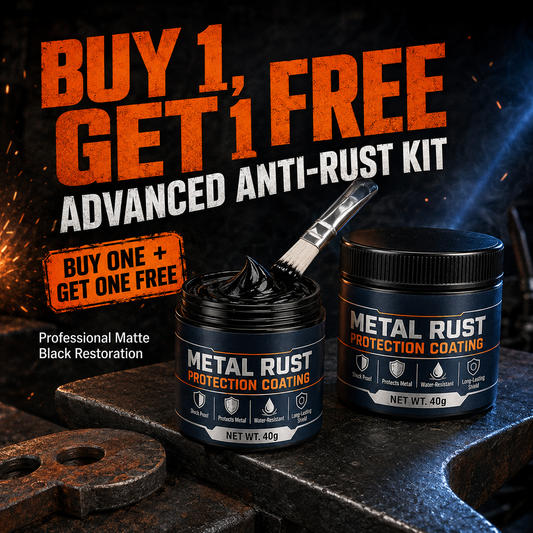 🛡️ Restore Rusty Metal Without Replacing It — Premium Metal Rust Protection Paste
