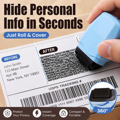 🔒 Cover Private Information in Seconds — No Shredder Needed! 🛡️