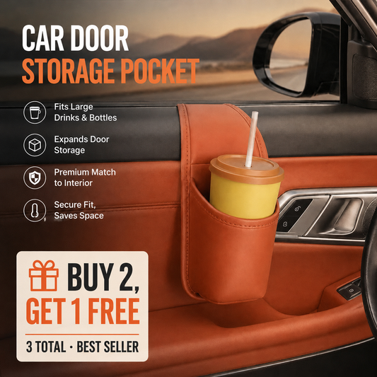 🚗 Add an Extra Cup Holder & Storage Pocket to Your Car in Seconds