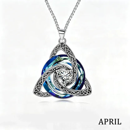 🔥LAST DAY 49% OFF🔥Birthstone Celtic Knot Necklace for Women