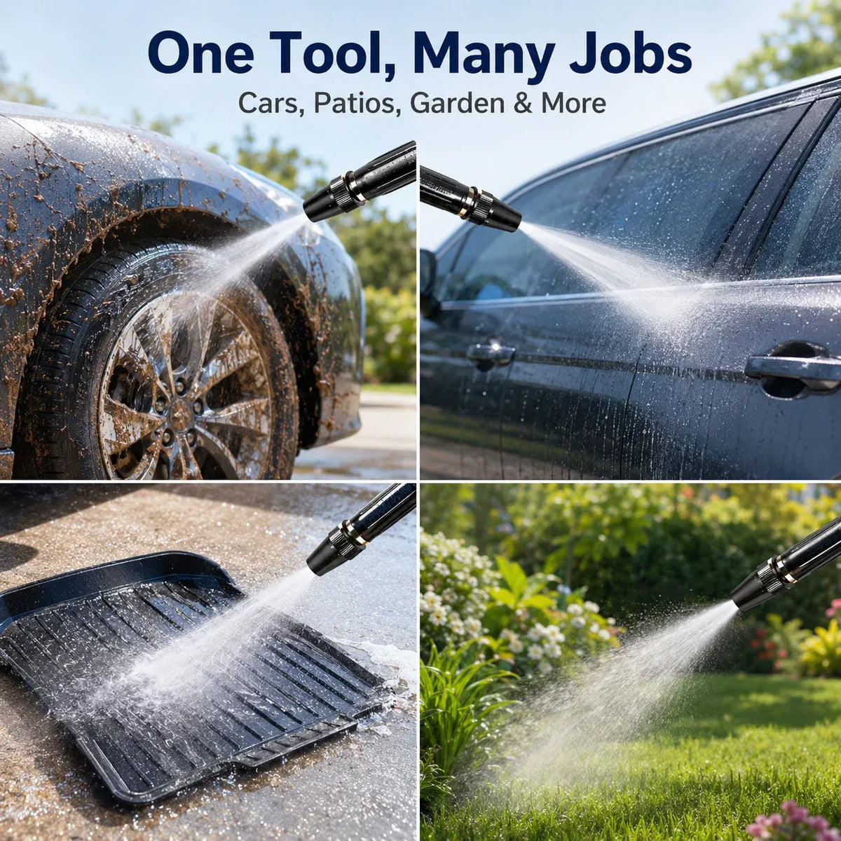 💦 BUY 1, GET 1 FREE — High-Pressure Hose Nozzle