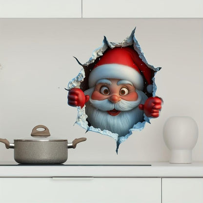 🎄Christmas offer 49% OFF🔥3D wall-breaking Santa Claus sticker