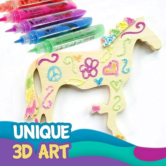 🔥 BUY 1 SET,GET 1 SET FREE(2 Sets / 12 Pens) | 3D Popcorn Art Pens ✨