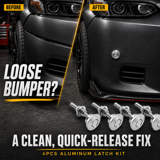 🔒 Fix Loose Panels With One Push — 4PCS Quick-Release Latches