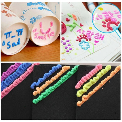 🔥 BUY 1 SET,GET 1 SET FREE(2 Sets / 12 Pens) | 3D Popcorn Art Pens ✨