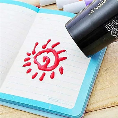 🔥 BUY 1 SET,GET 1 SET FREE(2 Sets / 12 Pens) | 3D Popcorn Art Pens ✨