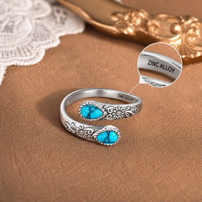🎁BUY 1 GET 1 FREE 💖| 🌙Moonstone Bloom Ring