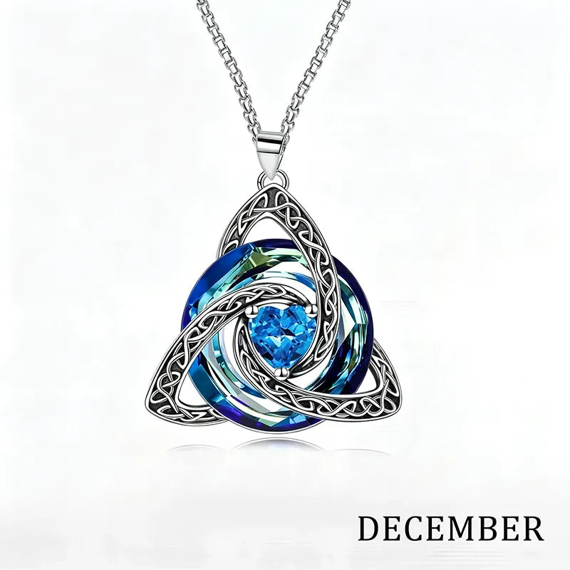 🔥LAST DAY 49% OFF🔥Birthstone Celtic Knot Necklace for Women
