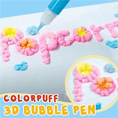 🔥 BUY 1 SET,GET 1 SET FREE(2 Sets / 12 Pens) | 3D Popcorn Art Pens ✨