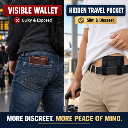 🔥BUY 1 GET 1 FREE — NexisHide™ Hidden Passport & Cash Wallet ✈️